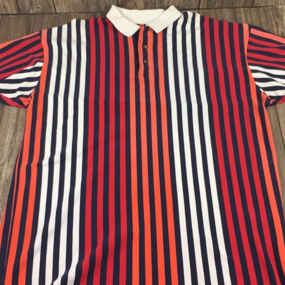 Cotton Trader Vertical Stripe POLO Men’s Sz. XL/T - Picture 5 of 8